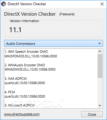 DirectX Version Checker