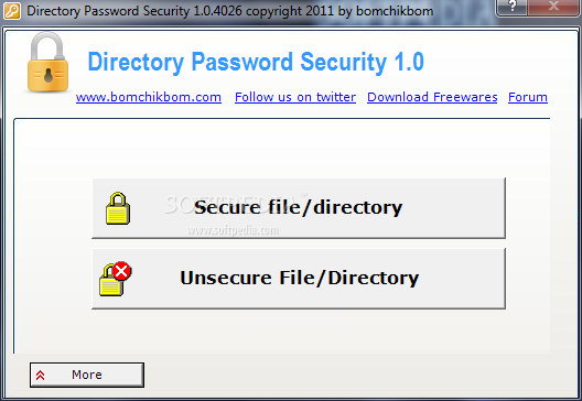Directory Password Security
