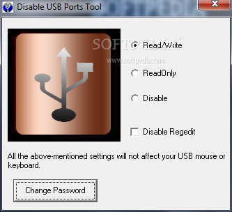 Disable USB Ports Tool
