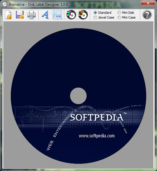 Disk Label Designer