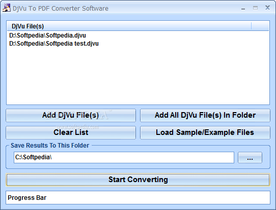 DjVu To PDF Converter Software