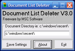Document List Deleter
