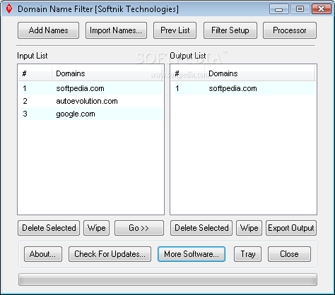 Domain Name Filter