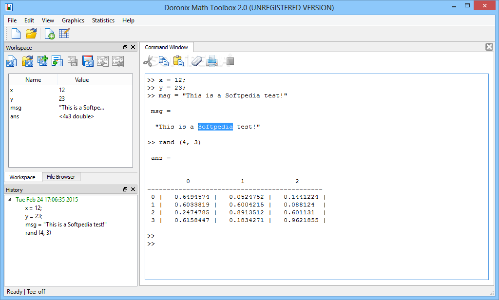 Doronix Math Toolbox