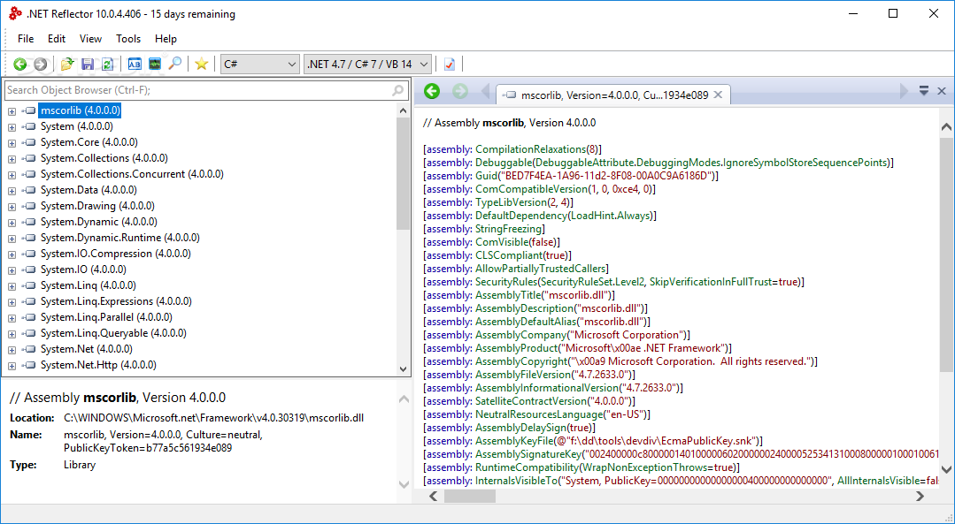 .NET Reflector