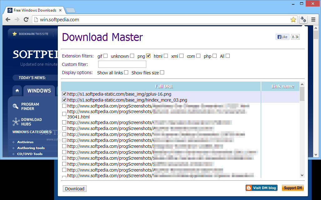 Download Master for Chrome