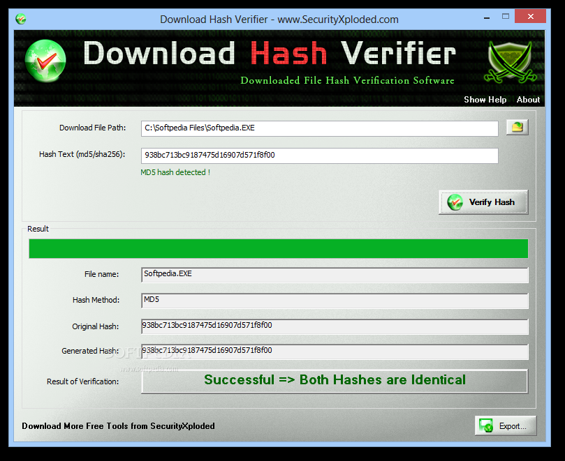 Top 11 Portable Software Apps Like DownloadHashVerifier Portable - Best Alternatives