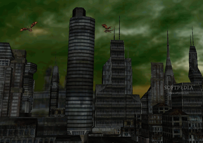 Dragon City 3D Screensaver