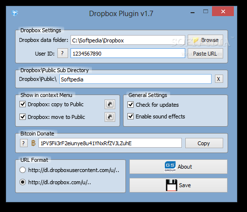 Dropbox Plugin