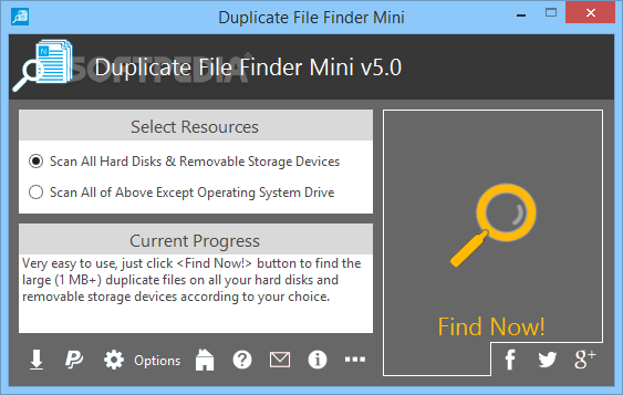 Duplicate File Finder Mini