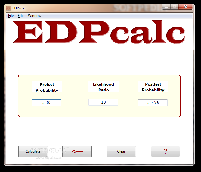 EDPcalc