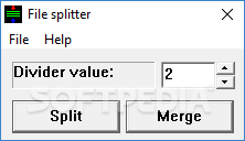 File splitter