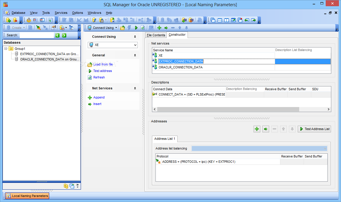 SQL Manager for Oracle