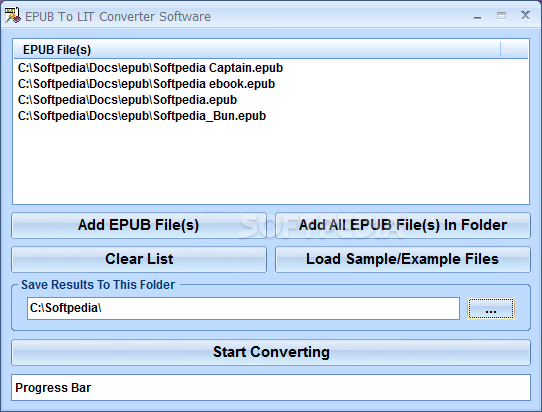 EPUB To LIT Converter Software