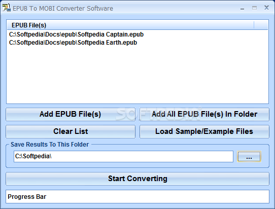 EPUB To MOBI Converter Software