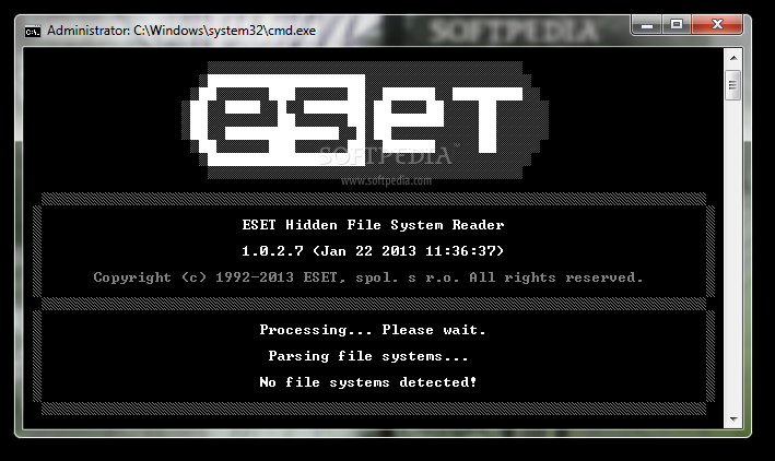 ESET Hidden File System Reader