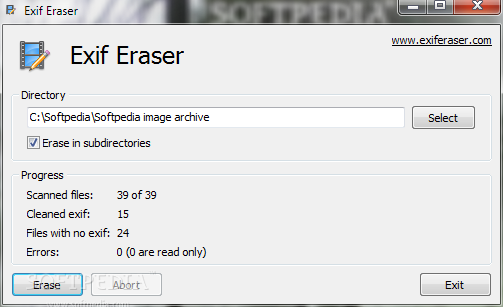 EXIF Eraser