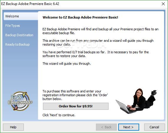 EZ Backup Adobe Premiere Basic