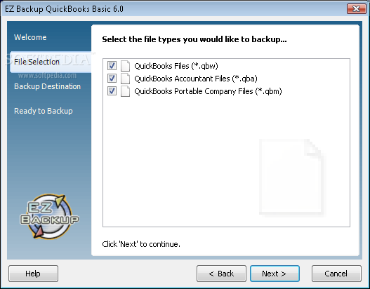 EZ Backup QuickBooks Basic