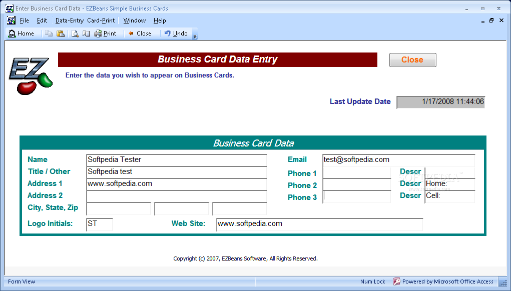 Top 39 Office Tools Apps Like EZ Beans Simple Business Cards - Best Alternatives
