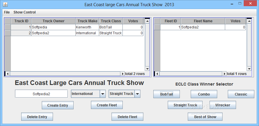 East Coast large Cars Annual Truck Show