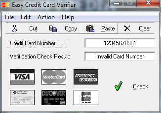 Easy Credit Card Verifier