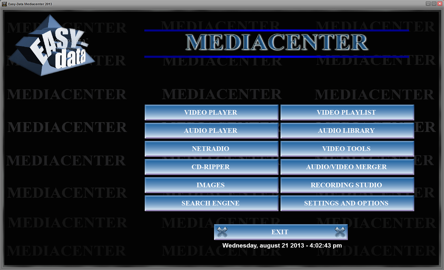 Easy-Data Mediacenter 2013 (formerly Easy-Data Mediaplayer)