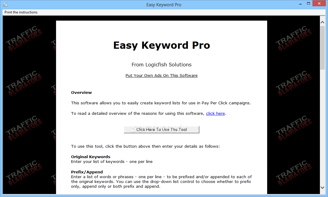 Easy Keyword Pro