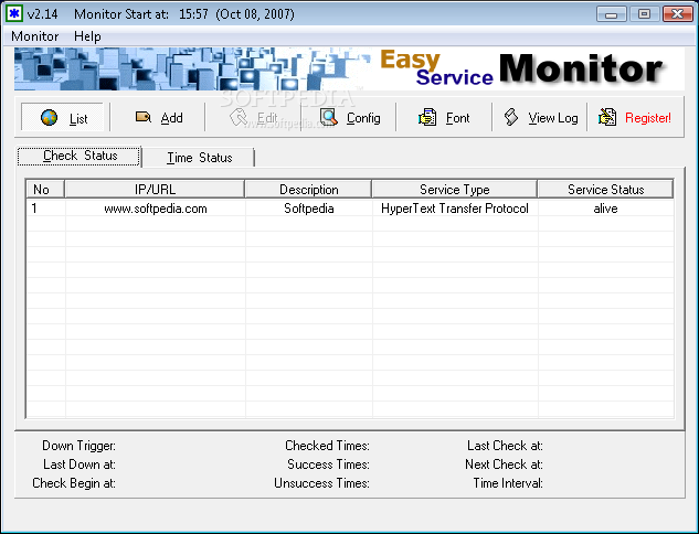 Easy Network Service Monitor