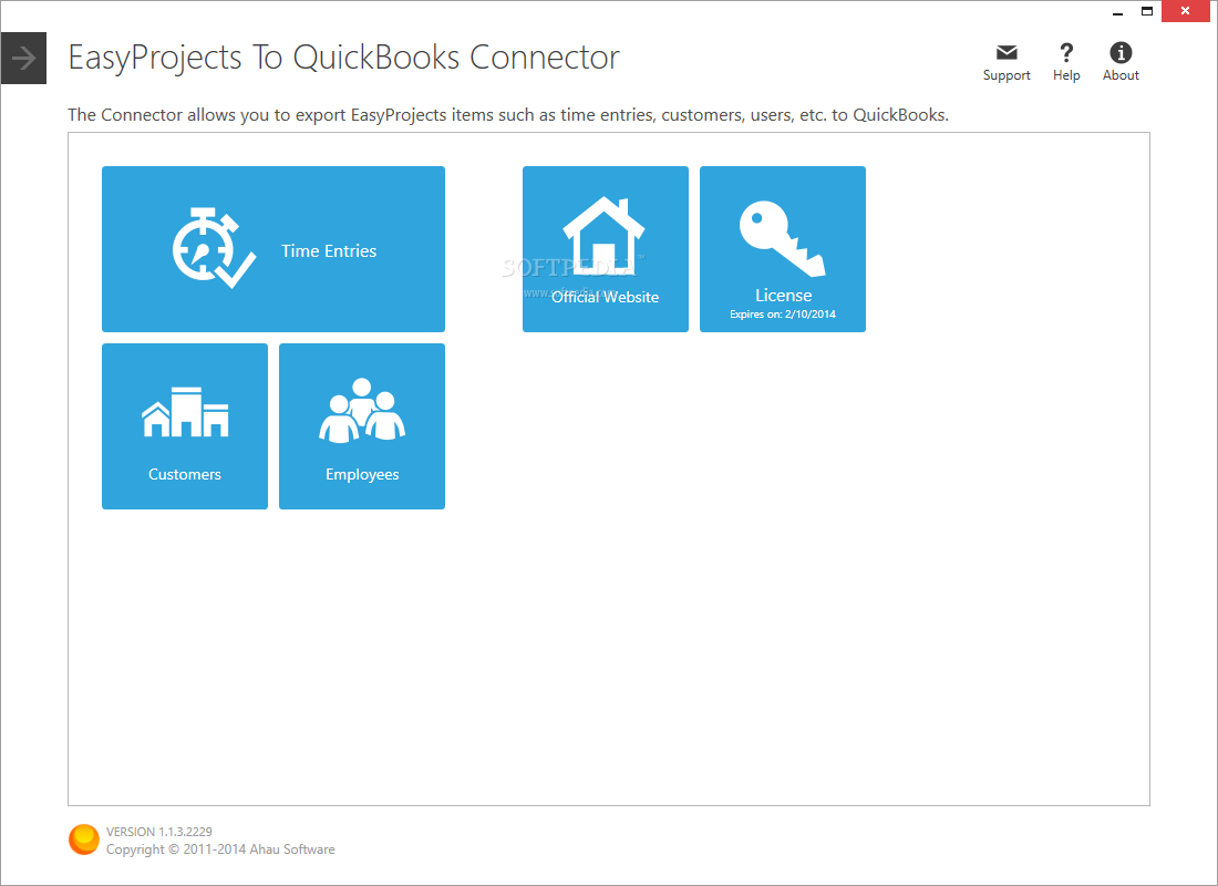 EasyProjects To QuickBooks Connector