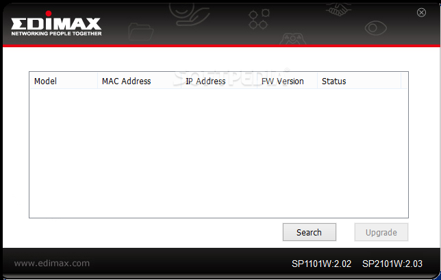 Edimax SP-2101W Firmware Upgrade Tool