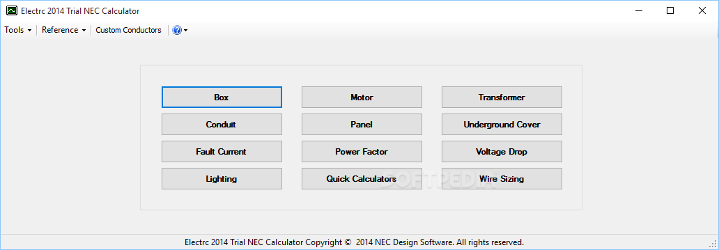 Electrc NEC Calculator