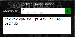 Electron Config Calculator