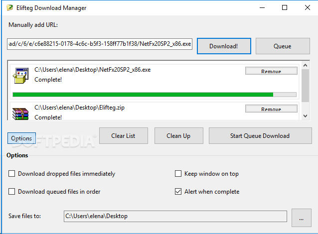 Elifteg Download Manager