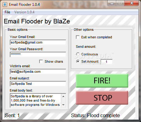 Email Flooder