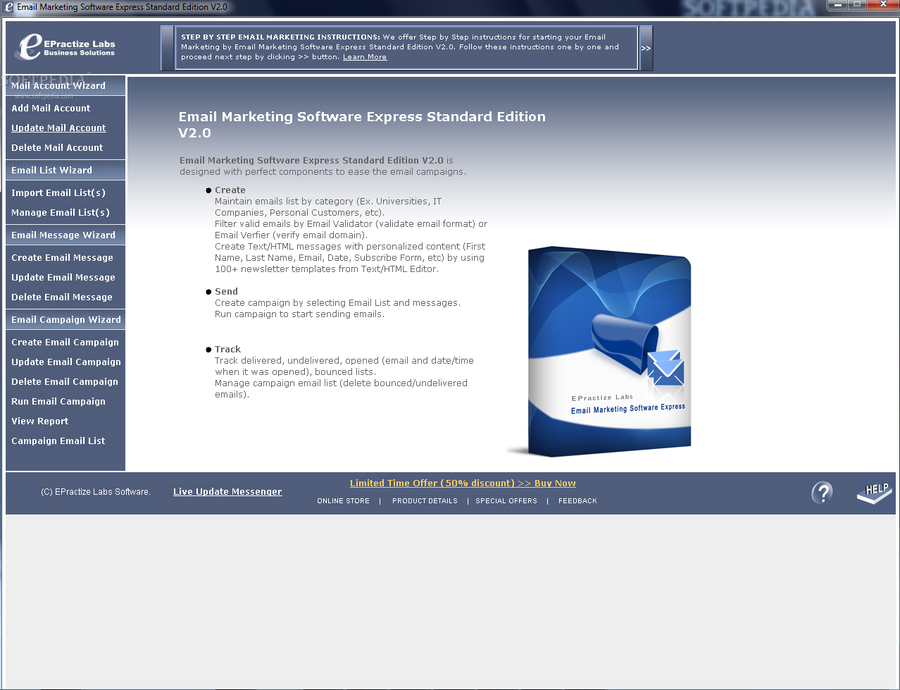 Email Marketing Software Express Standard Edition