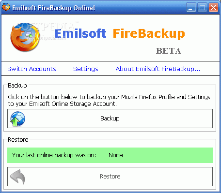 Emilsoft FireBackup