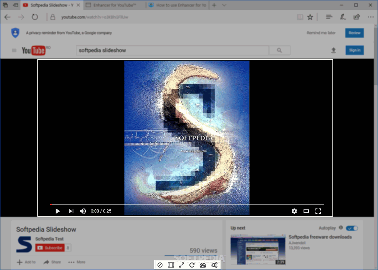 Enhancer for YouTube for Microsoft Edge