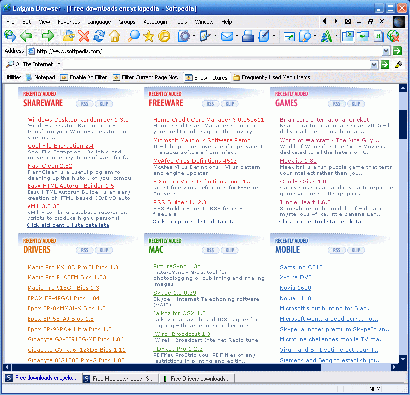 Enigma Browser