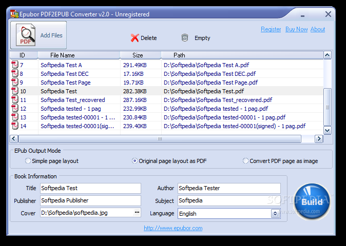 Epubor PDF to ePub Converter