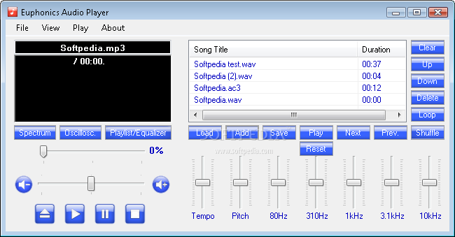 Euphonics Audio Player