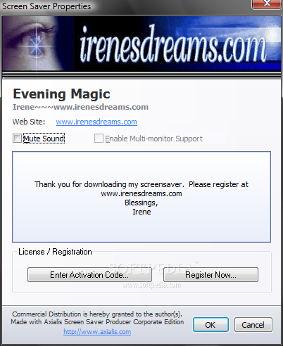 Evening Magic Screensaver