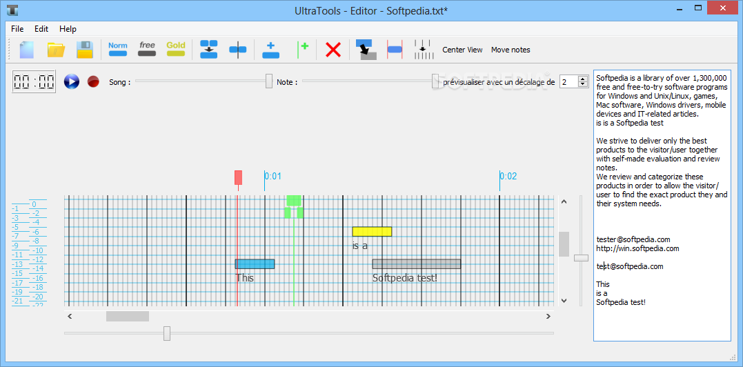 Ultratools Editor