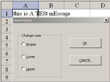 Excel Change Case Converter
