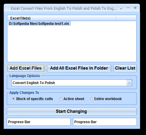 Excel Convert Files From English To Polish and Polish To English Software