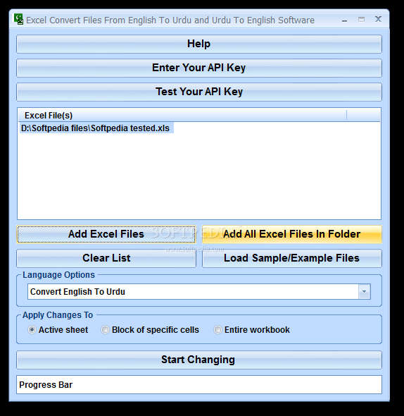 Excel Convert Files From English To Urdu and Urdu To English Software