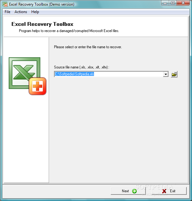 Excel Recovery Toolbox