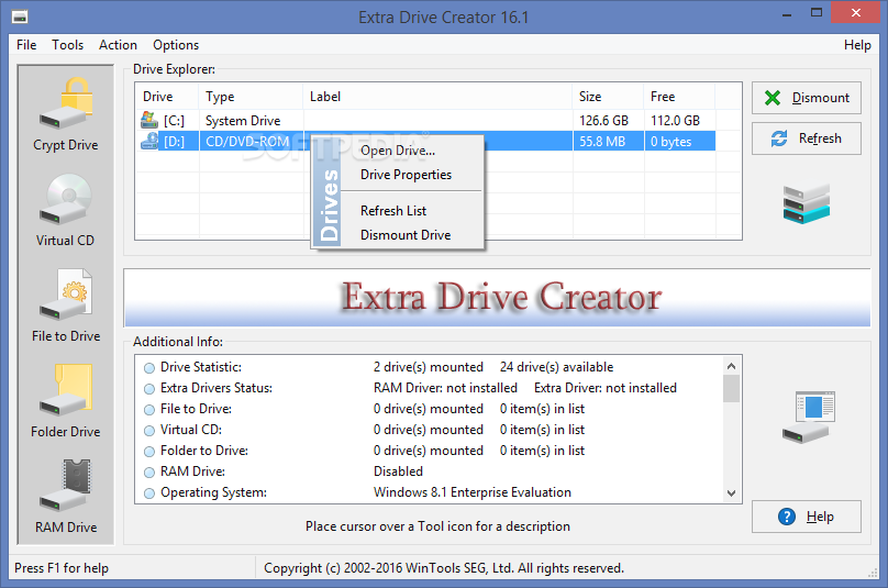 Top 36 Cd Dvd Tools Apps Like Extra Drive Creator Professional - Best Alternatives