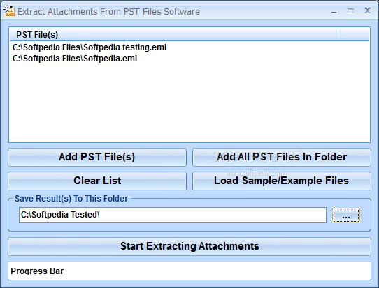 Extract Attachments From PST Files Software