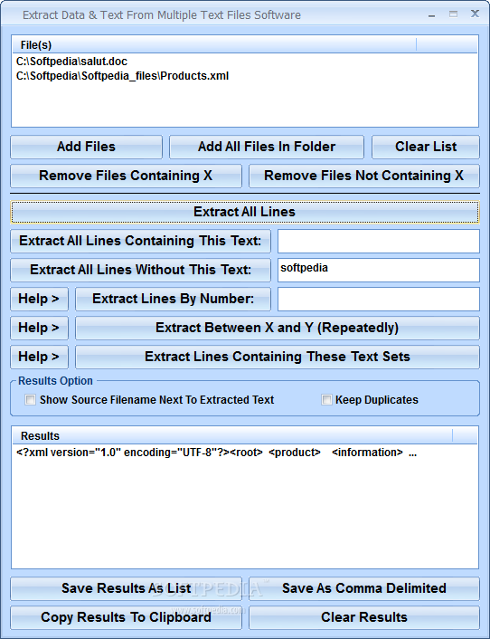 Extract Data & Text From Multiple Text Files Software